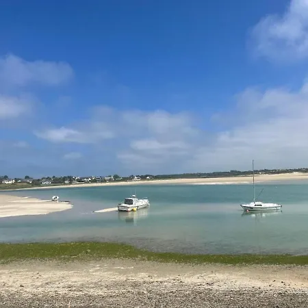 Lebel Endroit 145m2 , Terrain Et Terrasse De 350m2 Au Coeur Des Commerces ,a Proximite De La Et Tous Services Inclus Portbail